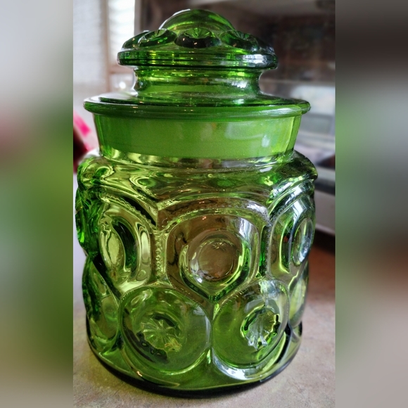 L E Smith moon and stars canisters - Picture 3 of 3